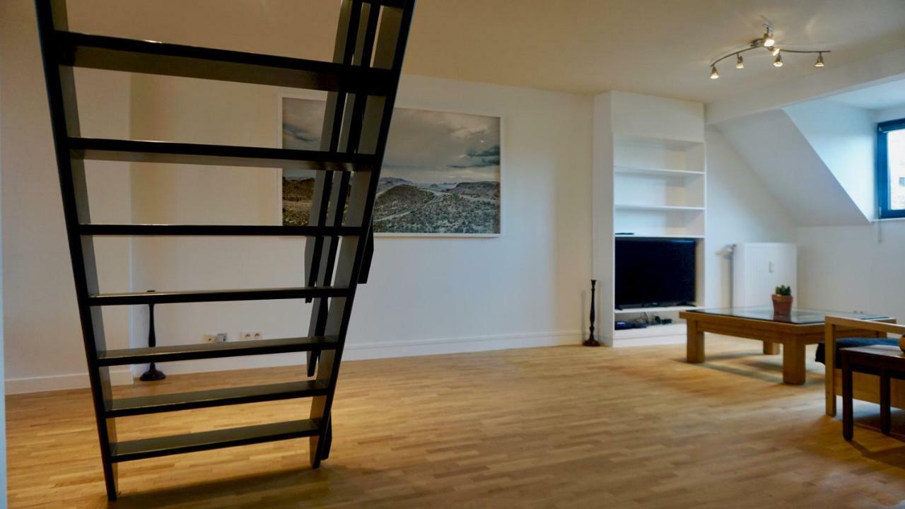Unit 8 - Charming Loft Apt. Near Avenue Louise Free Parking Bruxelas Exterior foto