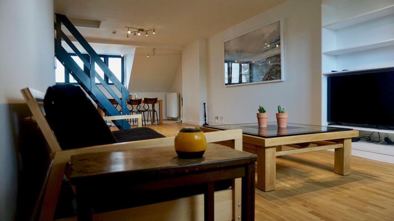 Unit 8 - Charming Loft Apt. Near Avenue Louise Free Parking Bruxelas Exterior foto